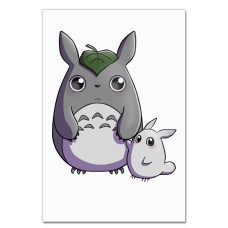 Notebooks A5 with print Tonari No Totoro Cute Heroes -