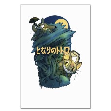 Notebooks A5 with print Tonari No Totoro Theme Print -
