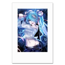 Notebooks A5 with print Hatsune Miku Happy -
