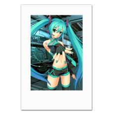 Notebooks A5 with print Hatsune Miku Artist -