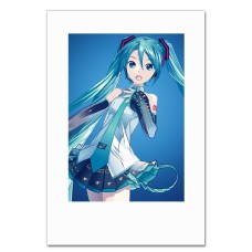 Notebooks A5 with print Hatsune Miku Happy Girl -