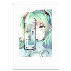 Notebooks A5 with print Hatsune Miku Glass -