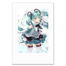 Notebooks A5 with print Hatsune Miku Art -