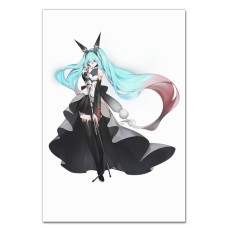Notebooks A5 with print Hatsune Miku Music Girl -
