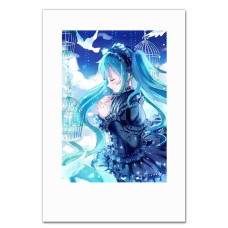 Notebooks A5 with print Hatsune Miku Amazing Art -