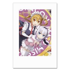 Блокнот А5 с принтом Кобаяши И Её Горничная-Дракон Девушки Тору И Канна -