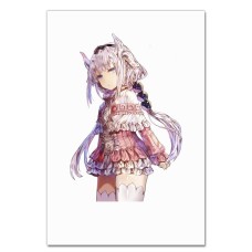 Блокнот А5 с принтом Кобаяши И Её Горничная-Дракон Красивая Канна -