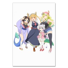 Блокнот А5 с принтом Кобаяши И Её Горничная-Дракон Герои -