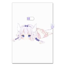 Блокнот А5 с принтом Кобаяши И Её Горничная-Дракон Канна Камуи -