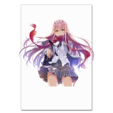 Notebooks A5 with print Darling In The Franxx Amazing Zero Two Hero -