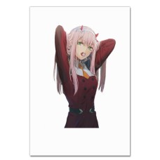 Notebooks A5 with print Darling In The Franxx Beautiful Zero Two -