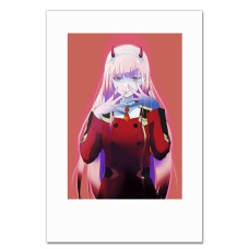 Notebooks A5 with print Darling In The Franxx Beautiful Zero Two Hero -