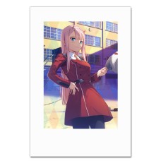 Notebooks A5 with print Darling In The Franxx Hero Girl Zero Two -