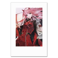 Notebooks A5 with print Darling In The Franxx Gorgeous Zero Two Hero -