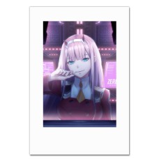 Notebooks A5 with print Darling In The Franxx Zero Two Print -