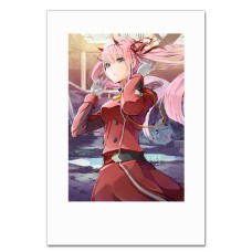 Notebooks A5 with print Darling In The Franxx Zero Two Amazing Hero -