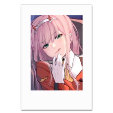 Notebooks A5 with print Darling In The Franxx Zero Two Beautiful Hero -