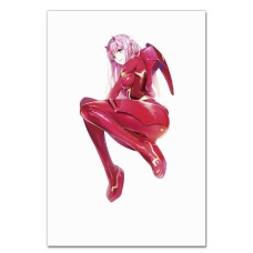 Notebooks A5 with print Darling In The Franxx Zero Two Hero Girl -