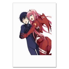 Notebooks A5 with print Darling In The Franxx Print Zero Two Hero -