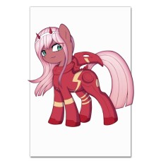 Notebooks A5 with print Darling In The Franxx Mlp Edition -