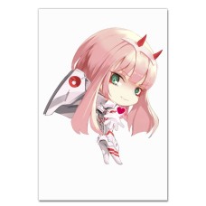 Notebooks A5 with print Darling In The Franxx Little Zero Two -