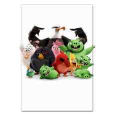 Notebooks A5 with print Angry Birds And PIGGs -