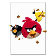 Notebooks A5 with print Angry Birds Game Version -