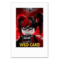 Notebooks A5 with print Lego Harley Quinn Wild Card -