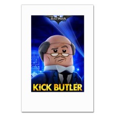 Блокнот А5 с принтом Лего Кик Батлер -