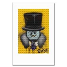 Блокнот А5 с принтом Лего Пингвин -