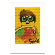 Блокнот А5 с принтом Лего Робин -