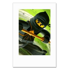 Блокнот А5 с принтом Лего Ниндзяго Ниндзя -