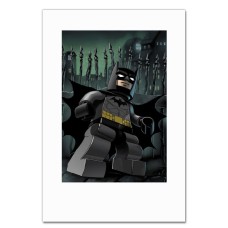 Блокнот А5 с принтом Лего Бэтмен Арт -