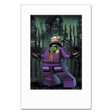 Блокнот А5 с принтом Лего Джокер Арт -