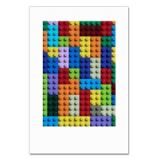 Блокнот А5 с принтом Лего Конструктор -