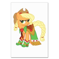 Блокнот А5 з принтом Моя Маленька Поні Еплджек Поні -