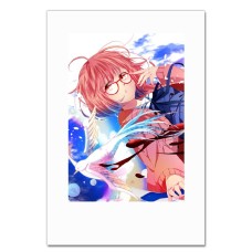 Notebooks A5 with print Beyond The Boundary Kuriyama Mirai Hero -