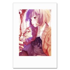 Notebooks A5 with print Beyond The Boundary Girl Kuriyama Mirai -
