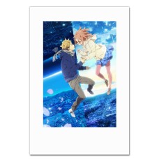 Notebooks A5 with print Beyond The Boundary Kuriyama With Akihito -