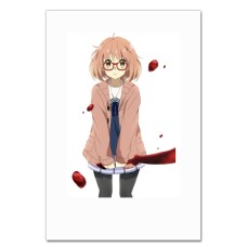 Notebooks A5 with print Beyond The Boundary Funny Kuriyama Mirai -