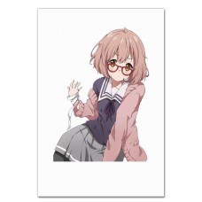 Notebooks A5 with print Beyond The Boundary Kuriyama Hero -