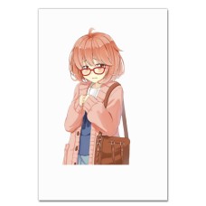 Notebooks A5 with print Beyond The Boundary Kuriyama Girl -