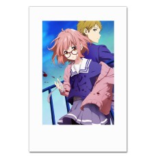 Notebooks A5 with print Beyond The Boundary Kuriyama And Akihito -