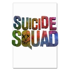Notebooks A5 with print Suicide Squad Creative Logo -