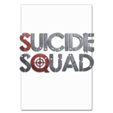 Notebooks A5 with print Suicide Squad Logo Target -
