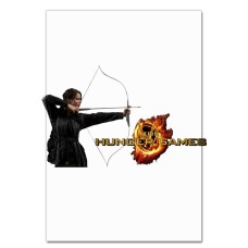 Notebooks A5 with print The Hunger Games Katniss Everdeen Logo -