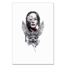 Notebooks A5 with print The Hunger Games Katniss Everdeen Art -