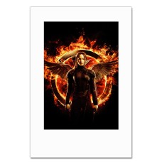 Notebooks A5 with print The Hunger Games Katniss Everdeen Fire -