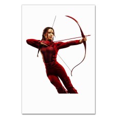 Notebooks A5 with print The Hunger Games Main Hero Katniss Everdeen -