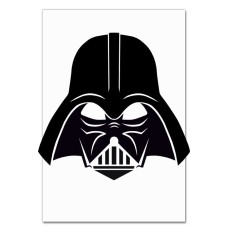 Notebooks A5 with print Star Wars Darth Vader Logo -